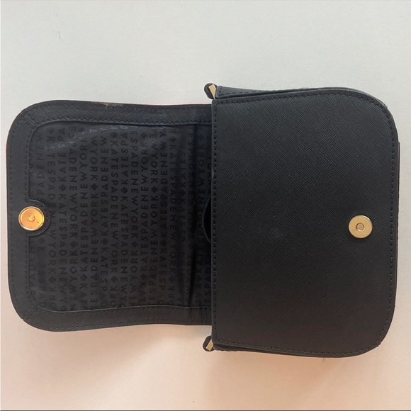 Kate Spade Red & black Small Cross Body Purse - Picture 6 of 7